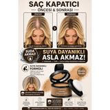 Blue Skin Care Kapatıcı Yeni Nesil Saç Dolgunlaştırıcı Orta Sarı Pudra | Seyrek Sakal Saçlar için Saç Fiberi | Suda Çıkmaz beyaz saç kapatıcı