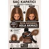 Blue Skin Care Saç Kapatıcı Pudra Yeni Nesil Saç Dolgunlaştırıcı açıkKahve Pudra | Seyrek Sakal Saçlar için Saç Fiberi | Suda Çıkmaz beyaz saç kapatıcı - Açık kahve