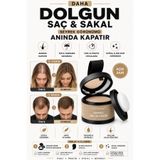 BLUE Skin Care Saç Kapatıcı Yeni Nesil Saç Kıran Saç Dolgunlaştırıcı Açık Sarı Pudra| Seyrek Sakal Saçlar için Saç Fiberi | Beyaz Kapatıcı Suda Çıkmaz Boya