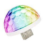 Blue Spectrum USB Disko Topu Sese Duyarlı Renkli Işıklı LED Lamba