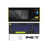 Blue Switch Z-94 Mekanik Klavye %90 Rainbow Işıklı Oyuncu Klavyesi (İngilizce Q Klavye) Huano
