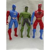Blue Toys Spider-Man,hulk ve Captain America Işıklı Oyuncak 20 cm