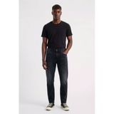 Blue White Erkek Antrasit Yırtık Detay Slim Jean Pantolon Antrasit