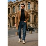 Blue White Erkek Normal Kalıp Regular Jean Pantolon - Mavi - 31