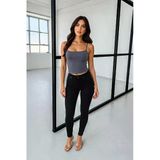 Blue White Kadın Dar Paça Super Skinny Siyah Jean Pantolon Siyah