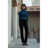 Blue White Kadın Likralı Skinny Fit Siyah Jean Pantolon Siyah
