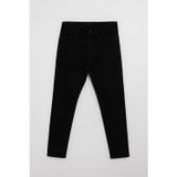 Blue White Kadın Likralı Skinny Fit Siyah Jean Pantolon