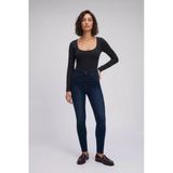 Blue White Kadın Likralı Skinny Lacivert Jean Pantolon Lacivert
