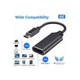 Blue Wings 4K Hd UsbC To HDMI Dönüştürücü Adaptör Type-C Görüntü Aktarıcı Thunderbolt Uyumlu Laptop ve Tablet