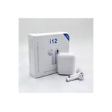 Blue WIRELESS-STEREO İ12 YENİ VERSİYON 5.0 Bluetooth Kulak içi Kulaklık IOS-ANDROID UYUMLU