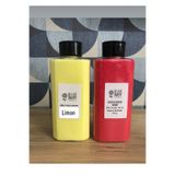 BlueDaisyCandle Inci Tozu Mum Kırmızı + Sarı taraftar seti ( 60 Adet Fitil Ile ) 250 GR + 250 GR İnci tozu mum