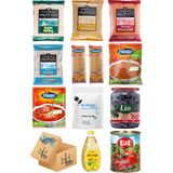 Blueden Ramazan Paketi Kumanya Ezrak Gıda Yardım Kolisi 12 Parça 148 Nolu Paket