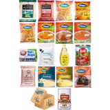 Blueden Ramazan Paketi Kumanya Ezrak Gıda Yardım Kolisi 17 Parça 54 nolu Paket