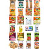 Blueden Ramazan Paketi Kumanya Ezrak Gıda Yardım Kolisi 24 Parça 81 nolu Paket