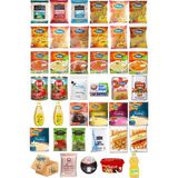 Blueden Ramazan Paketi Kumanya Ezrak Gıda Yardım Kolisi 40 Parça 28 nolu Paket