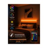bluedıgıtal Uzaktan Led Abajur Aplik Gece Lambası RgbRenk Lambader Yuksek Işık Sistemi / 120cm