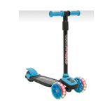 Blueeslife Led Işıklı 3 Tekerlekli Mavi Scooter