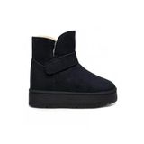 Bluefeet Gls Siyah İçi Kürklü Nubuk Kadın Bot & Bootie