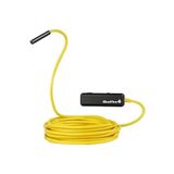 BlueFire WiFi Yılan Kamera 10 MT Sarı SERT Tel 1200 Piksel 2MP Endoskop
