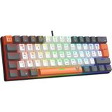 Blueforce Striker Rgb Mekanik Gaming Oyuncu Klavyesi Red Switch Q Tr Mix Renk - Beyaz-Grı