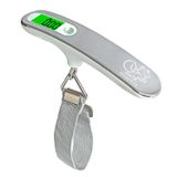 Bluefox Dijital Bagaj Tartısı - 50kg/110lb Kapasiteli, Dara Fonksiyonlu, Arkadan Aydınlatmalı LCD Ekran, Çoklu Ağırlık Birimi Seçenekleri, Taşınabilir & Ergonomik Tasarım
