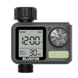Bluefox Dijital Sulama Zamanlayıcı – Programlanabilir Bahçe Sulama Cihazı, Otomatik Hortum & Musluk Tipi Timer, LCD Ekran, Manuel Mod + Rain Delay, 3/4 Bağlantı, Pilli Dış Mekan Sulama Kontrol Cihazı