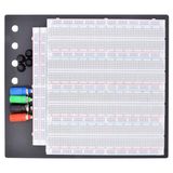 Blueleskyy Kaynaksız Lehimsiz Breadboard Plaka ZY-208 4 Adet 830 Nokta (Yurt Dışından)