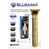 Bluemax Şarjlı Şarjlı Profesyonel Saç Ense Sakal Çizim Tıraş Makinesi Kp-1950