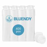 BLUENDY 400 Adet Yuvarlak Makyaj Temizleme Pamuğu -%100 Saf Premium Kalite Disk Pamuk, Fondöten ve Makyaj Çıkarma Pedi, Tüy Bırakmaz, Yumuşak ve Taşınabilir (M, Adet, 400)