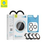 Blueo 99 iPhone 15 Pro Max/iPhone 15 Pro Mavi Titanyum Anti-Reflective Lens Koruyucu