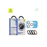 BLUEO 99AR iPhone 17 Pro/17 Pro Max Uyumlu Gümüş %99 Kararma Engelleyici Profesyonel Kamera Lens Koruyucu