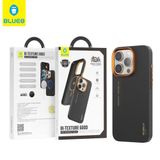 Blueo Air Aramid Fiber 600D 15 Pro Max Uyumlu Magnetic Telefon Kılıfı Turuncu