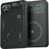 BLUEO Ape Legend Magsafe Uyumlu 10.000 mAh 15W Kablosuz Powerbank - Taşınabilir Şarj Cihazı - Siyah