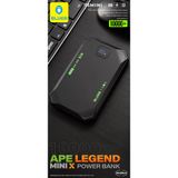 Blueo Ape Legend Mını X Siyah 10.000 mAh Powerbank