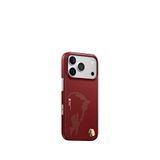 Blueo Blaze Steed Iphone 17 Pro Aramid Fiber Manyetik Magsafe Uyumlu Telefon Kılıfı - Kırmızı