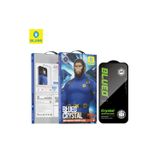 BLUEO Crystal iPhone 17 Pro Max Uyumlu 7 MOhs Sertlik 3 Kat Çizilmeye Dayanıklı HD Cam Ekran Koruyucu