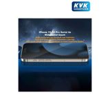 BLUEO Crystal iPhone 17/17 Pro Uyumlu 7 MOhs Sertlik 3 Kat Çizilmeye Dayanıklı HD Cam Ekran Koruyucu
