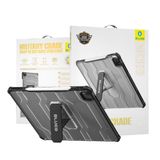 Blueo iPad Pro 11 / Air 4 10.9 / Air 5 10.9 Uyumlu Resistance Standlı Siyah Tablet Kılıfı