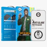 Blueo iPhone 14/15 Serisi Uyumlu Full Cover Anti-Glare Glass Anti Static Ekran Koruyucu (iPhone 15 Pro)