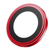 Blueo iPhone 14/iPhone 14 Plus Uyumlu Metal Çerçeve Lens Koruyucu Kırmızı