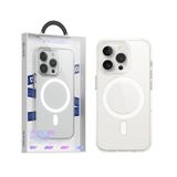 Blueo iPhone 15 Crystal Pro Drop Resistance Telefon Kılıfı (Şeffaf)