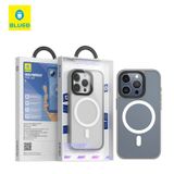 Blueo iPhone 15 G Skin Friendly Frosted Anti-Drop Kılıf Gri