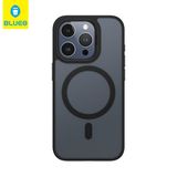 Blueo iPhone 15 Pro Max Dual Color Skin Friendly Kılıf Siyah