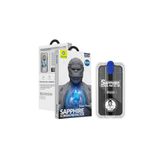 Blueo iPhone 15 Pro Max Uyumlu Sapphire Safir Cam Anti-statik Yeni Aparatlı Ekran Koruyucu