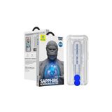 Blueo iPhone 15 Pro Sapphire Safir Cam Anti-static Uygulama Aparatlı Cam Ekran Koruyucu