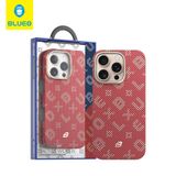 Blueo iPhone 15 Pro Uyumlu MagSafe Özellikli Orijinal Karbon Gilded Tactile Aramid Fiber İnce Slim Kılıf