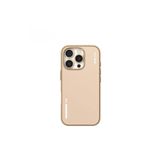 Blueo iPhone 16 Uyumlu Manyetik Özellikli Dual Color Liquid Silikon Gold Telefon Kılıfı