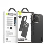 Blueo iPhone 16/16 Plus / 16 Pro / 16 Pro Max Uyumlu Bi-Texture Magnetic 600D Air Aramid Fiber Telefon Kılıfı (iPhone 16 Plus)
