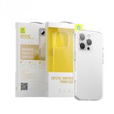 Blueo iPhone 16/16 Plus / 16 Pro / 16 Pro Max Uyumlu Crystal Drop Resistance Şeffaf Telefon Kılıfı (iPhone 16 Pro)