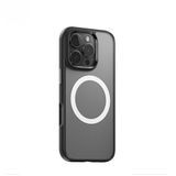 Blueo iPhone 16/16 Pro / 16 Pro Max Uyumlu Skin-Friendly Anti-Drop Magnetic Gen.2 Telefon Kılıfı (Siyah, iPhone 16)